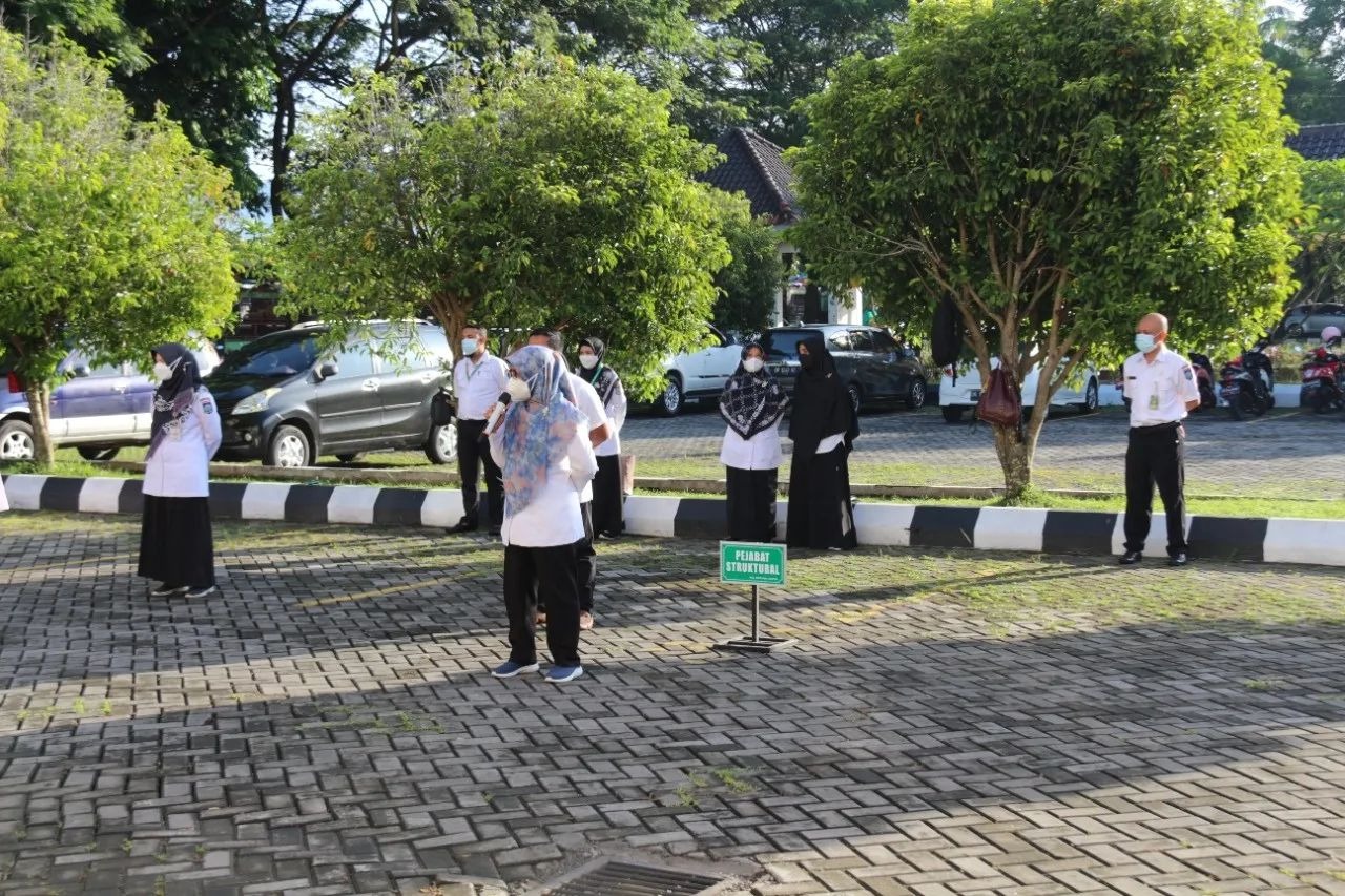 LAPORAN HASIL MONEV KINERJA BIDANG PENUNJANG TAHUN 2021